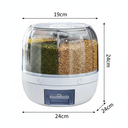 The Rasoi 360° Grain & Lentil Dispenser