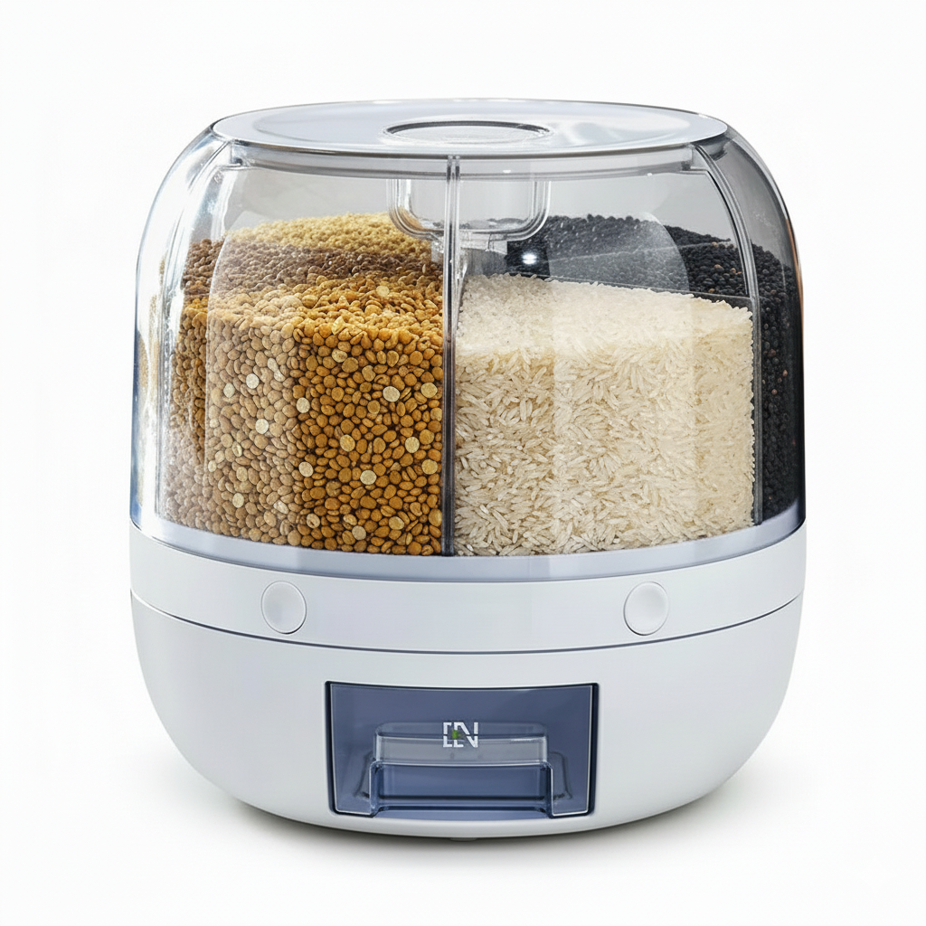 The Rasoi 360° Grain & Lentil Dispenser