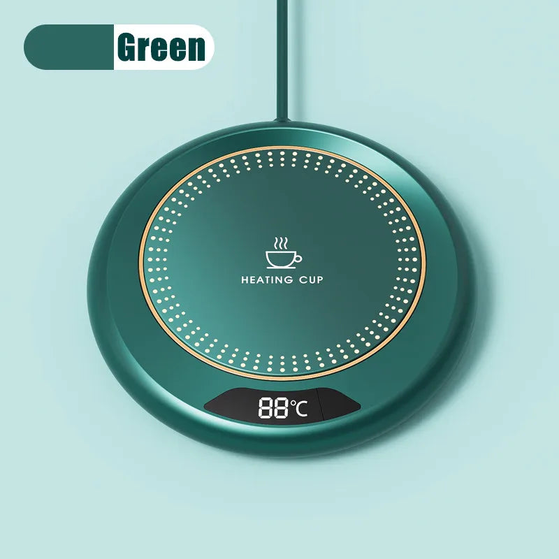 USB Cup Warmer – Keep Your Chai & Coffee Hot (3 Temperature Modes)