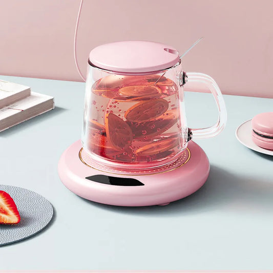 USB Cup Warmer – Keep Your Chai & Coffee Hot (3 Temperature Modes)