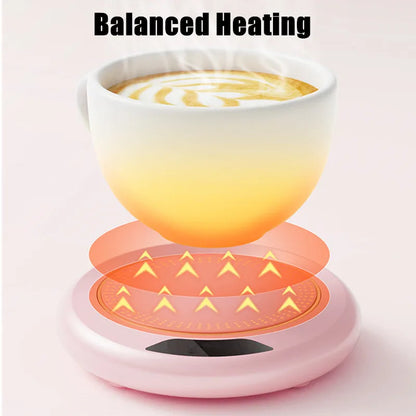 USB Cup Warmer – Keep Your Chai & Coffee Hot (3 Temperature Modes)