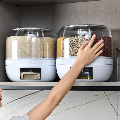 360° Rotating Rice & Lentil Dispenser