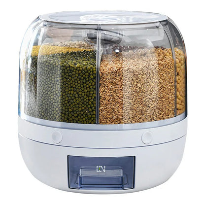 360° Rotating Rice & Lentil Dispenser