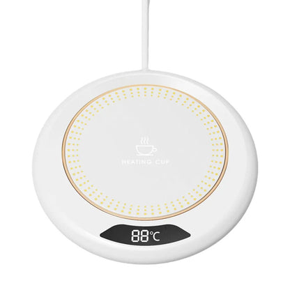USB Cup Warmer Pad – Keep Your Chai & Coffee Hot (3 Heat Settings)