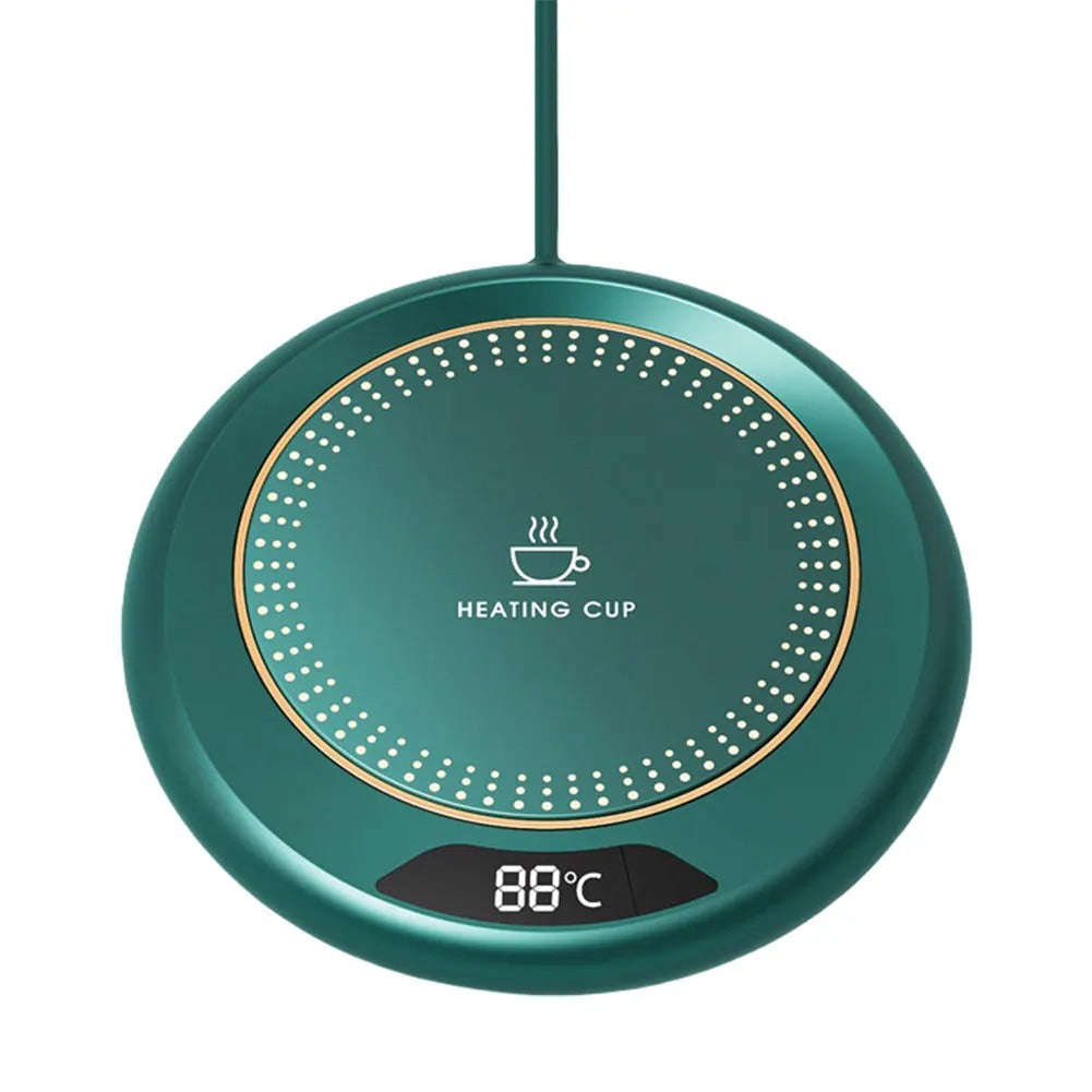 USB Cup Warmer Pad – Keep Your Chai & Coffee Hot (3 Heat Settings)